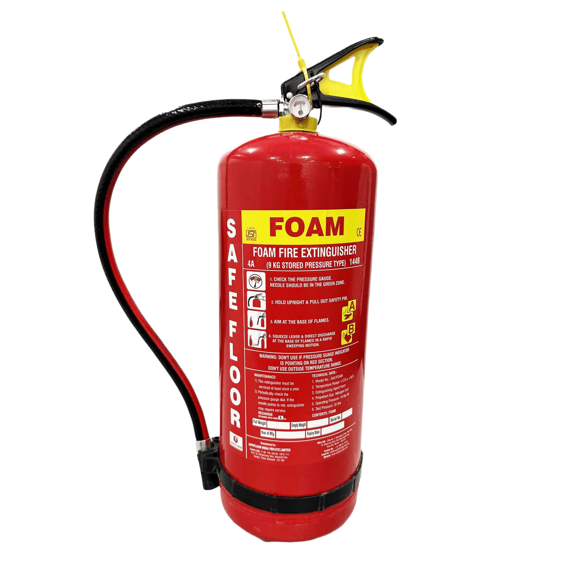BC Wheeled Fire Extinguisher